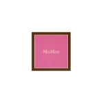 Max Mara Lampara Printed Silk Pocket Square in Antique Rose | Scarves | Coveti
