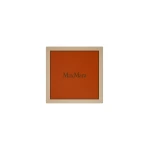 Max Mara Lampara Printed Silk Pocket Square in Orange | Scarves | Coveti