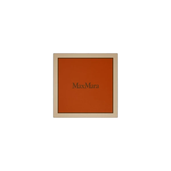 Lampara Printed Silk Pocket Square in Orange