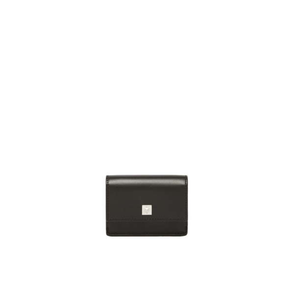 Max Mara Leather Coin Purse in Black | Wallets & Purses | Coveti