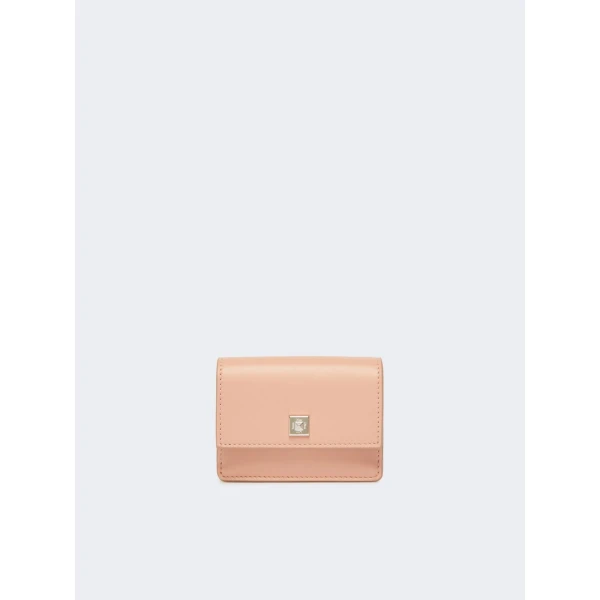 Max Mara Leather Coin Purse in Pink | Wallets & Purses | Coveti