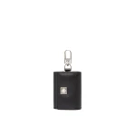 Max Mara Leather Earphone Pouch in Black | Wallets & Purses | Coveti