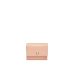 Max Mara Leather Tri-Fold Wallet in Pink | Wallets & Purses | Coveti