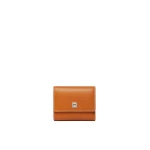 Max Mara Leather Tri-Fold Wallet in Rust | Wallets & Purses | Coveti