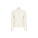 Max Mara Libero Cable-Knit Cashmere Sweater in White | Sweaters | Coveti