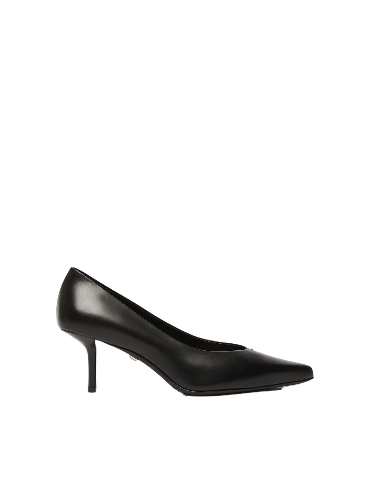 Max Mara Lightpump Smooth Leather Court Shoes in Black Max Mara Lightpump Smooth Leather Court Shoes in Black | Heels | Coveti