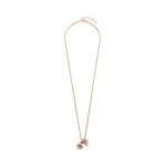 Max Mara Long Necklace with Pendants in Gold | Women | Coveti
