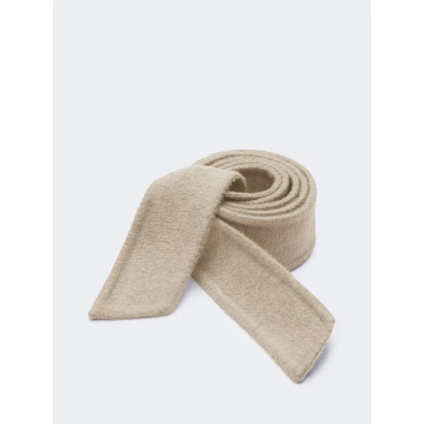 Max Mara Ludmilla Cashmere Belt in Sand | Belts | Coveti