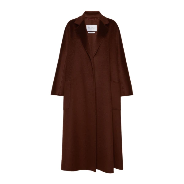 Ludmilla Icon Coat in Brown Bordeaux