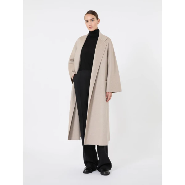 Max Mara Ludmilla Icon Coat in Sand | Coats | Coveti