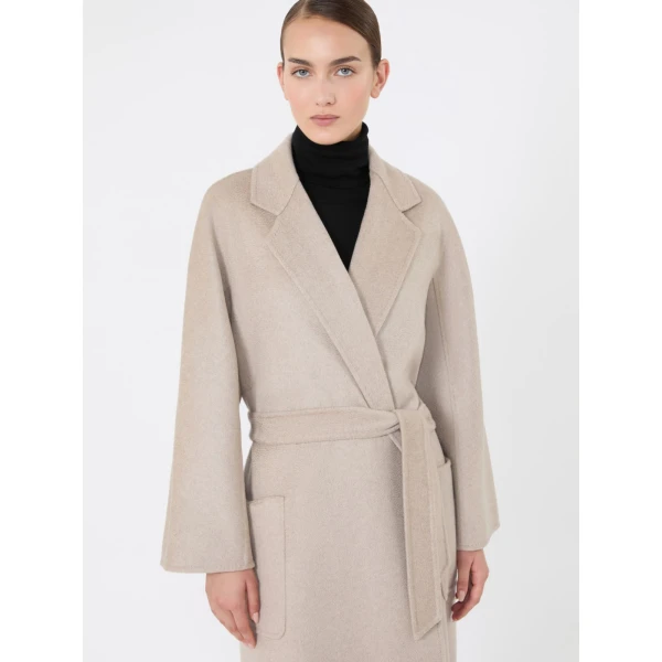 Max Mara Ludmilla Icon Coat in Sand | Coats | Coveti
