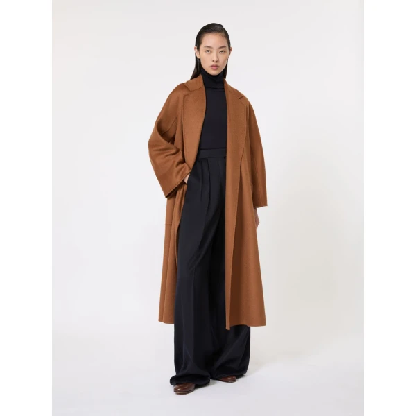 Max Mara Ludmilla Icon Coat in Tobacco | Coats | Coveti