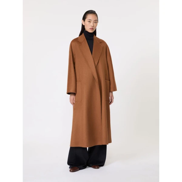 Max Mara Ludmilla Icon Coat in Tobacco | Coats | Coveti