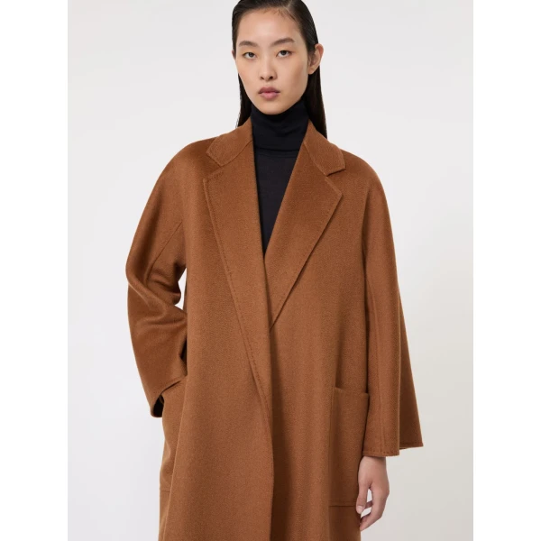 Max Mara Ludmilla Icon Coat in Tobacco | Coats | Coveti