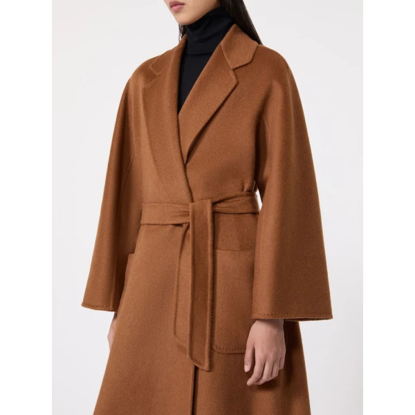 Max Mara Ludmilla Icon Coat in Tobacco | Coats | Coveti