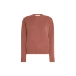 Max Mara Lume Cashmere Yarn Sweater in Antique Rose | Sweaters | Coveti