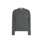 Max Mara Lume Cashmere Yarn Sweater in Dark Grey | Sweaters | Coveti