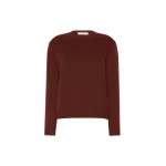 Max Mara Lume Cashmere Yarn Sweater in Rust | Sweaters | Coveti