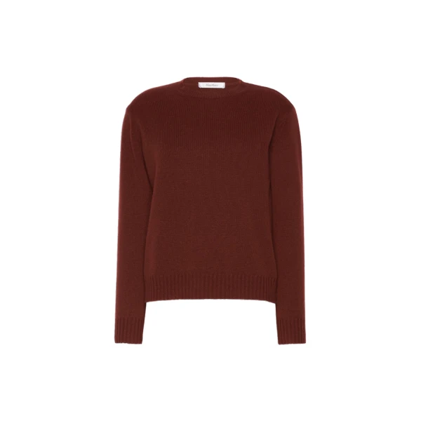 Lume Cashmere Yarn Sweater in Rust