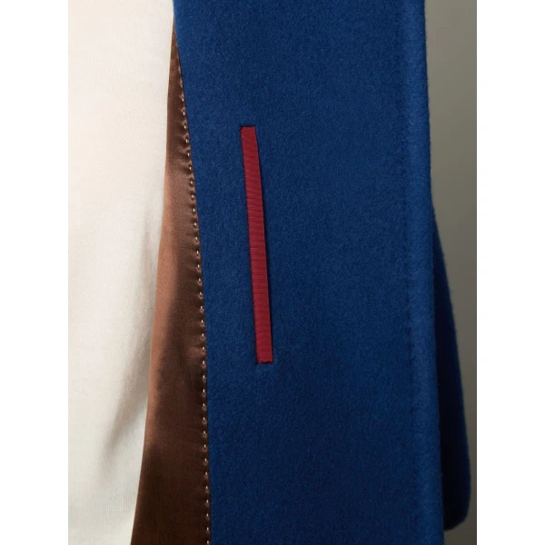 Max Mara Macina Cashmere Cocoon Coat in Cornflower Blue | Wool Coat | Coveti