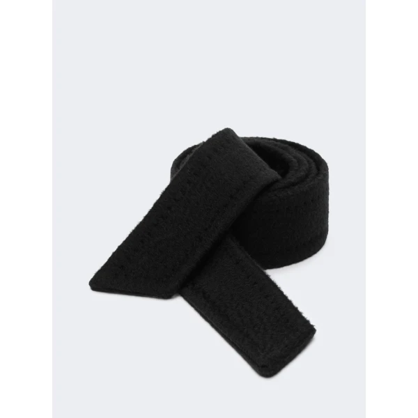 Max Mara Madame 101801 Belt in Black | Belts | Coveti