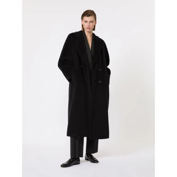 Max Mara Madame 101801 Icon Coat in Black | Coats | Coveti