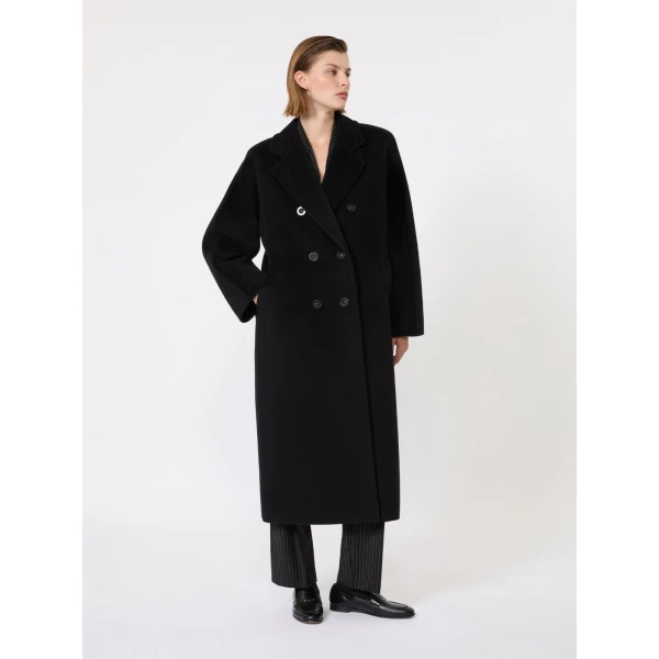 Max Mara Madame 101801 Icon Coat in Black | Coats | Coveti