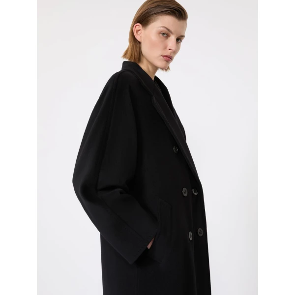 Max Mara Madame 101801 Icon Coat in Black | Coats | Coveti