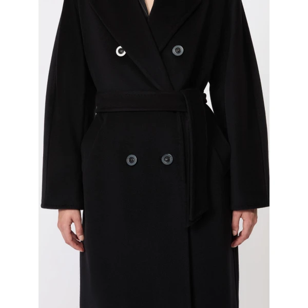 Max Mara Madame 101801 Icon Coat in Black | Coats | Coveti