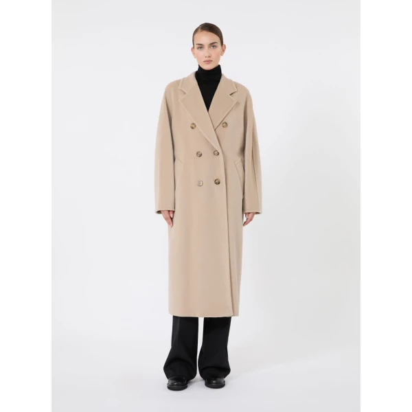 Max Mara Madame 101801 Icon Coat in Sand | Coats | Coveti
