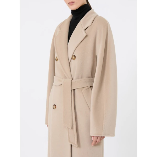 Max Mara Madame 101801 Icon Coat in Sand | Coats | Coveti