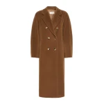Max Mara Madame 101801 Icon Coat in Tobacco | Coats | Coveti