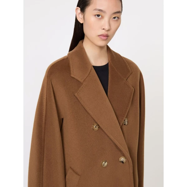 Max Mara Madame 101801 Icon Coat in Tobacco | Coats | Coveti