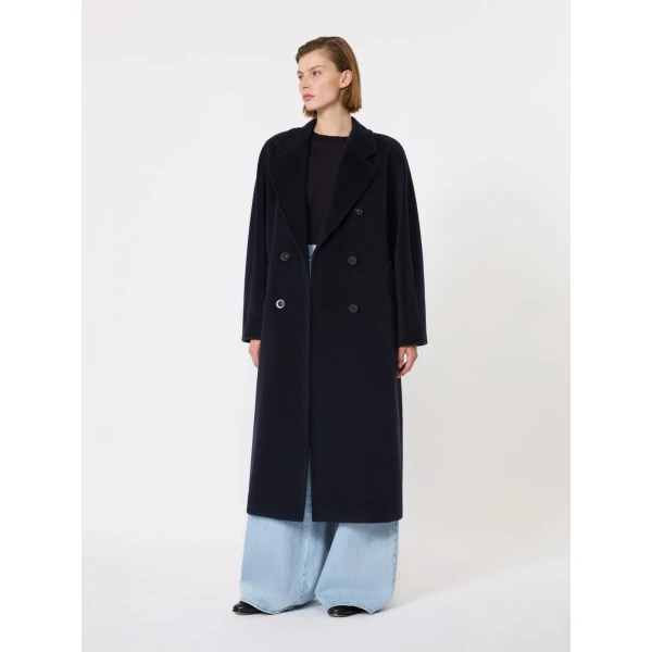 Max Mara Madame 101801 Icon Coat in Ultramarine | Coats | Coveti