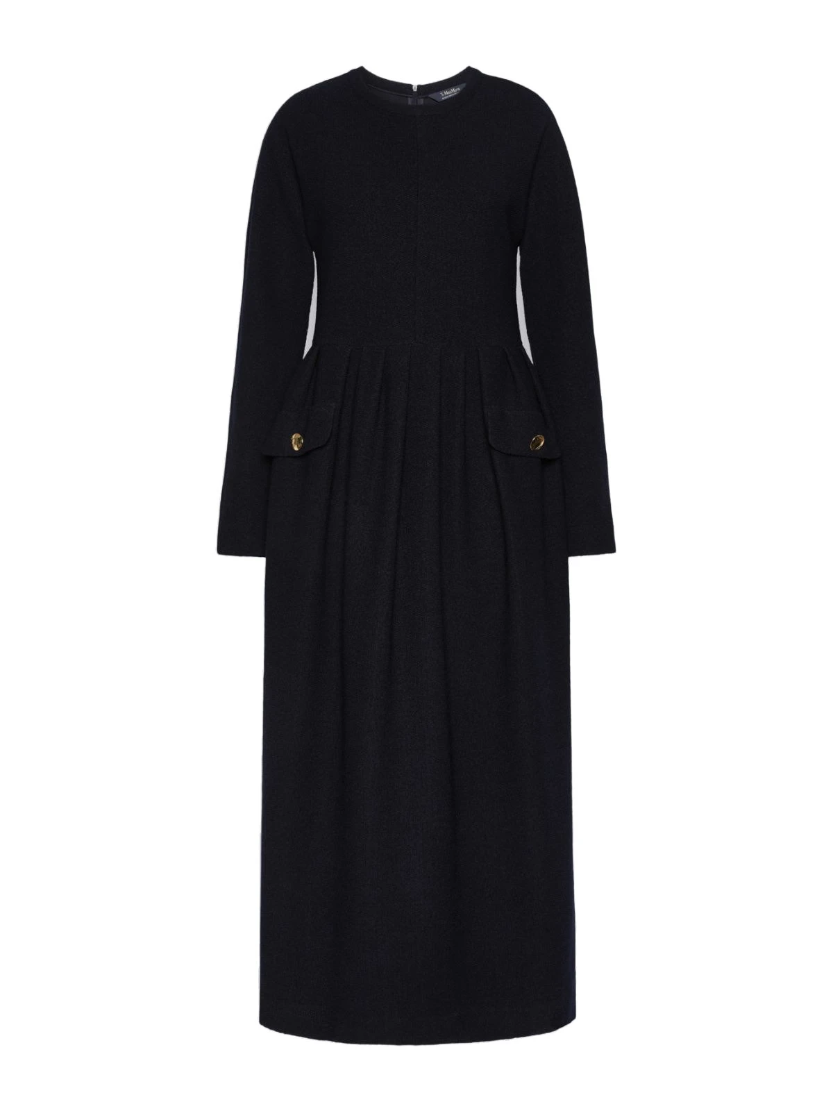 Max Mara Magia Boucle-Look Jersey Maxi Dress in Ultramarine Max Mara Magia Boucle-Look Jersey Maxi Dress in Ultramarine | Maxi Dresses | Coveti