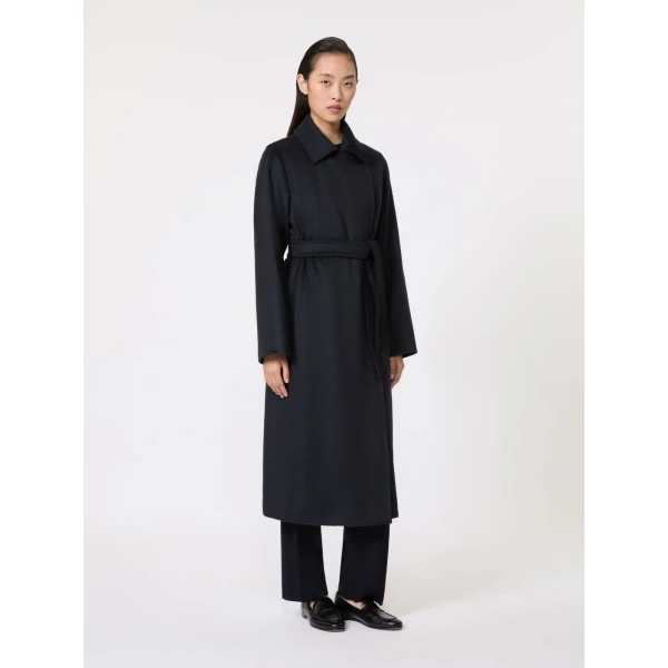 Max Mara Manuela Icon Coat in Ultramarine | Coats | Coveti