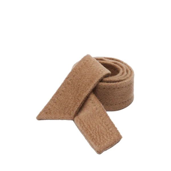Max Mara Manuela Zibeline Belt in Camel | Women | Coveti