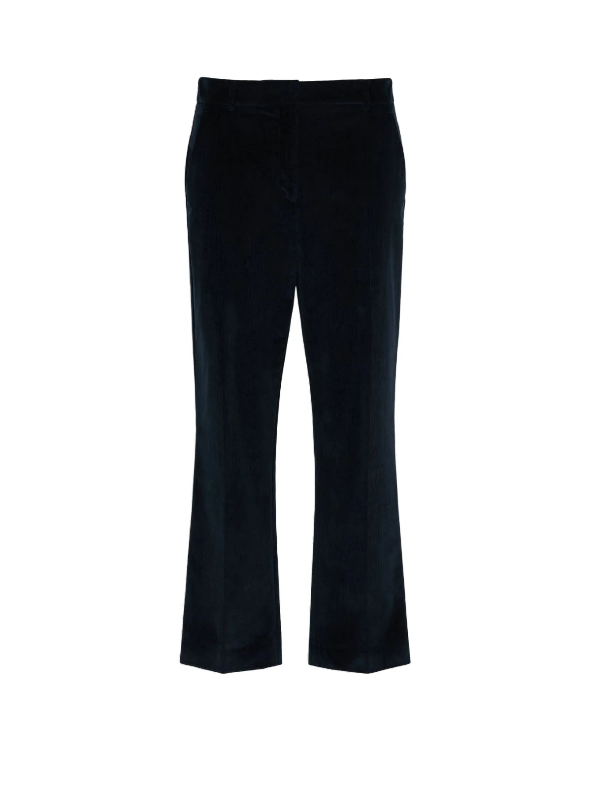 Max Mara Marruca Cotton Needlecord Cropped Trousers in Ultramarine Max Mara Marruca Cotton Needlecord Cropped Trousers in Ultramarine | Tailored pants | Coveti