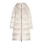 Max Mara Marte Roomy Quilted Midi Puffer in Vanilla | Coats | Coveti
