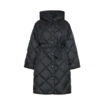 Max Mara Massa Reversible Technical Twill Down Jacket in Black | Jackets | Coveti