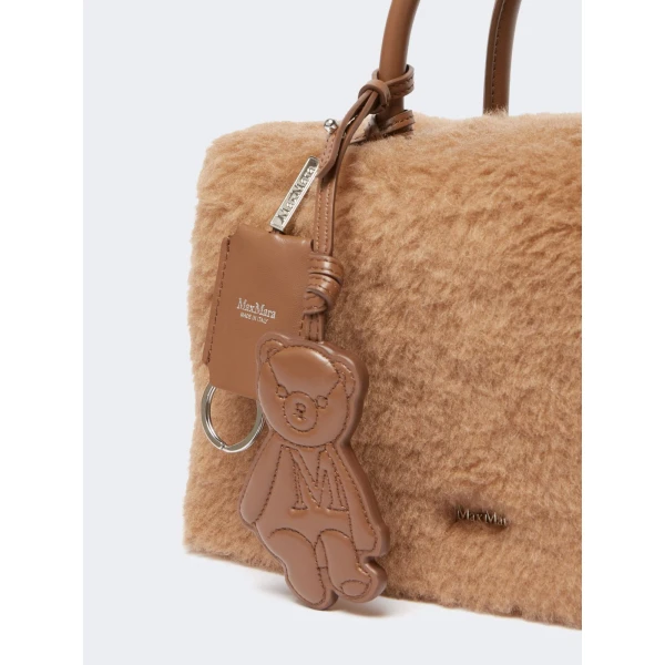 Max Mara Medium Camel Teddy Boston Bag in Camel | Totes & Top-Handle Bags | Coveti