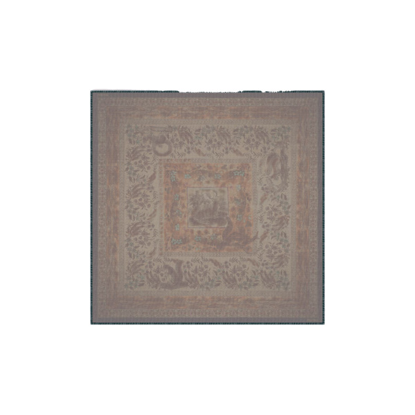 Max Mara Moneta Printed Wool and Silk Shawl in Pale Yellow | Scarves | Coveti