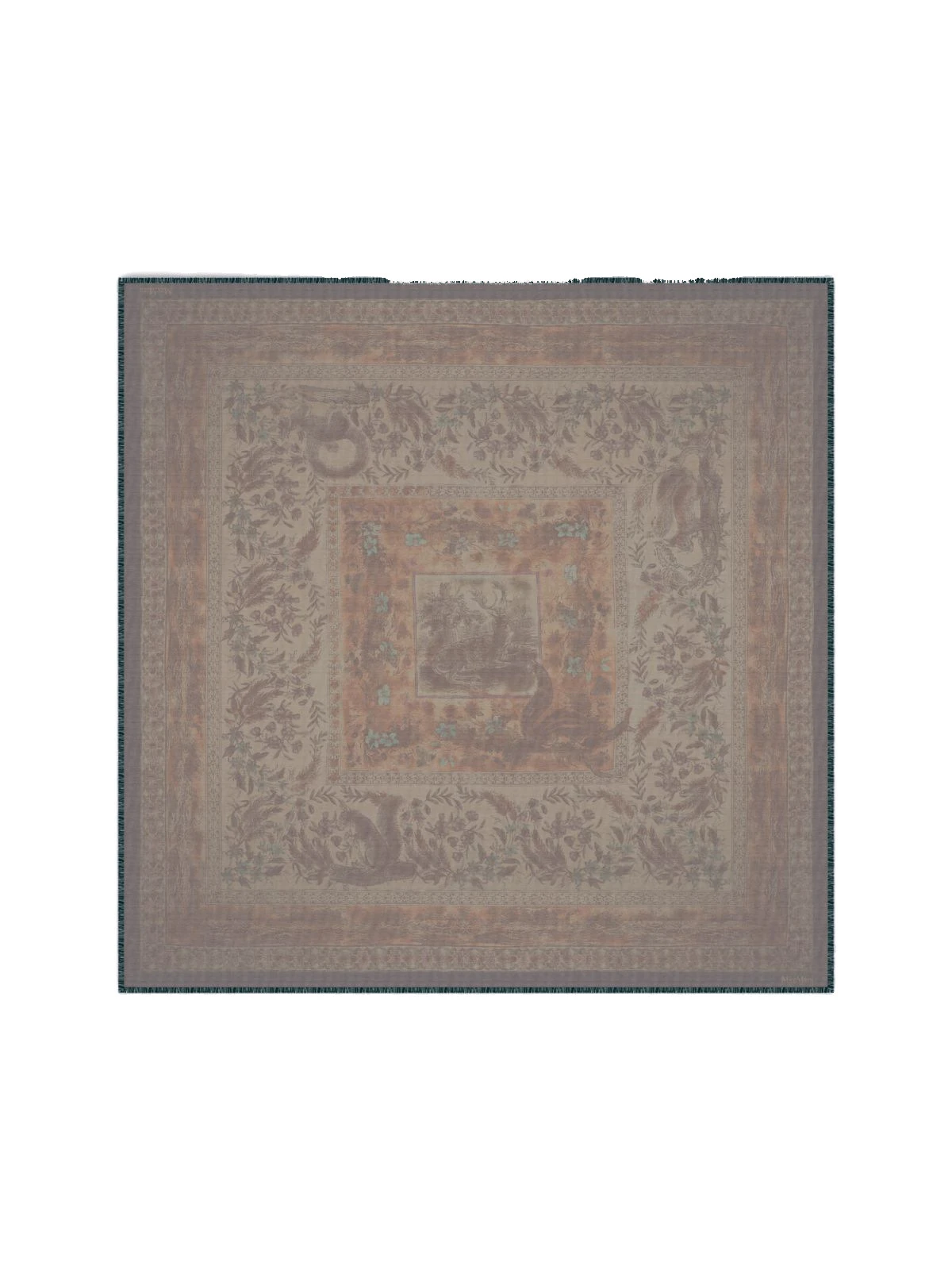 Max Mara Moneta Printed Wool and Silk Shawl in Pale Yellow Max Mara Moneta Printed Wool and Silk Shawl in Pale Yellow | Scarves | Coveti