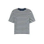 Max Mara Multid Jersey Boxy T-Shirt in Navy | T-shirts | Coveti