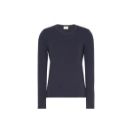 Max Mara Multie Stretch Viscose Jersey T-Shirt in Navy | T-shirts | Coveti