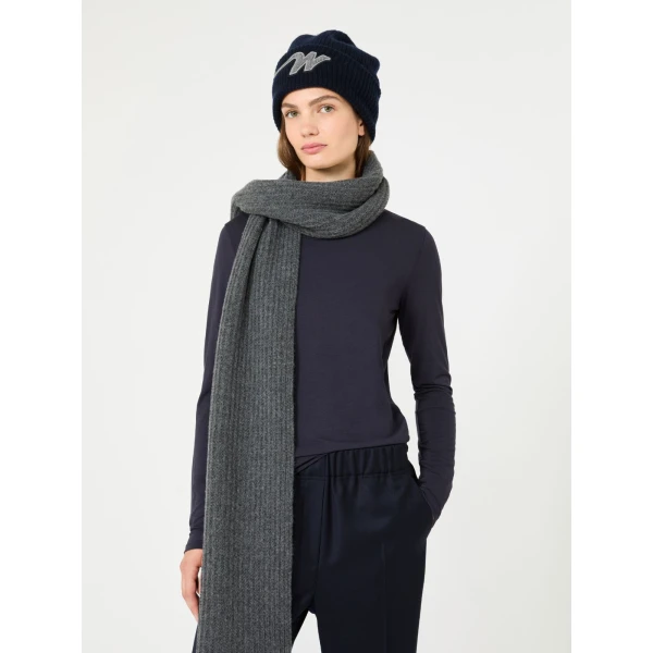 Max Mara Multie Stretch Viscose Jersey T-Shirt in Navy | T-shirts | Coveti