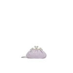 Max Mara Nembi Extra Small Shiny Sheepskin Pasticcino Bag in Lilac | Mini Bags | Coveti