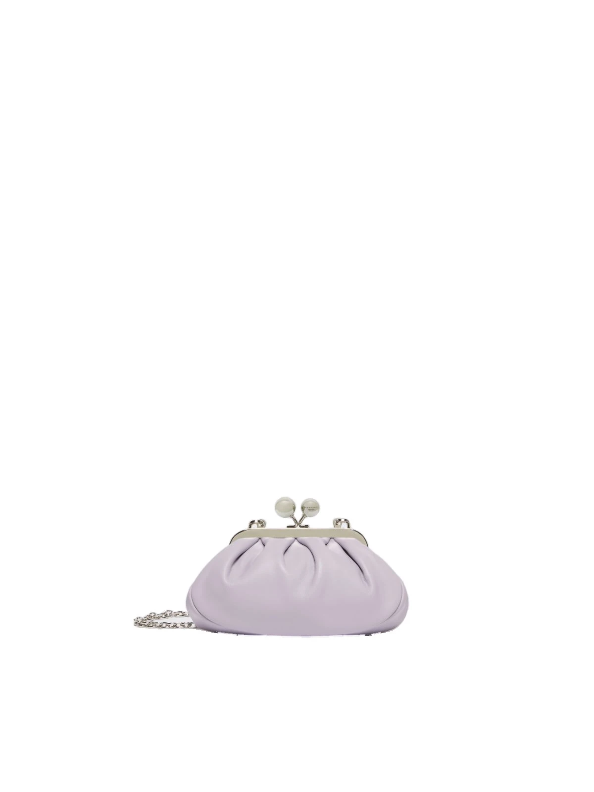 Max Mara Nembi Extra Small Shiny Sheepskin Pasticcino Bag in Lilac Max Mara Nembi Extra Small Shiny Sheepskin Pasticcino Bag in Lilac | Mini Bags | Coveti