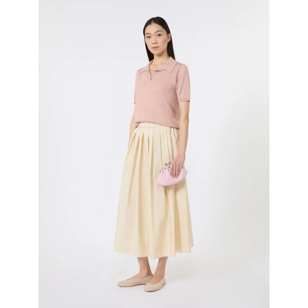Max Mara Nembi Extra Small Shiny Sheepskin Pasticcino Bag in Pink | Mini Bags | Coveti