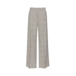 Max Mara Netto Glen Plaid Wool Trousers in Olive Green | Tailored pants | Coveti